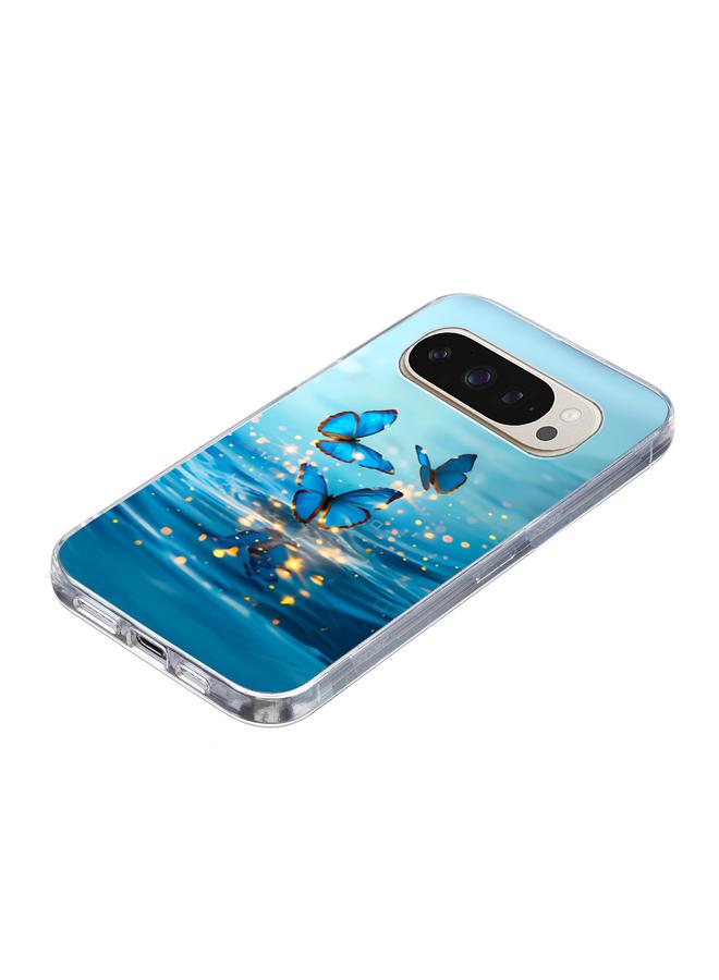 The Bros Phone Case For Google Pixel 9 Colorful Painting Pattern TPU Phone Phone Case - Image 5
