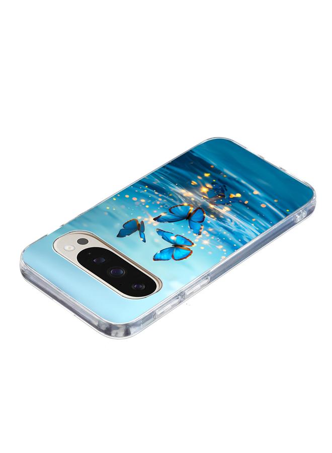 The Bros Phone Case For Google Pixel 9 Colorful Painting Pattern TPU Phone Phone Case - Image 4