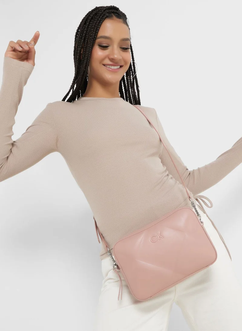 CALVIN KLEIN Re-Lock Quilt Crossbody