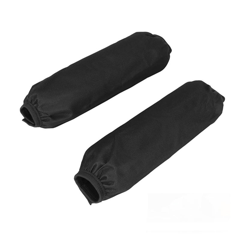 CMIYETO 270mm Rear Shock Absorber Suspension Protector Protection Cover for All Dirt Pit Bike Motorcycle ATV Quad Scooter Black - Image 1