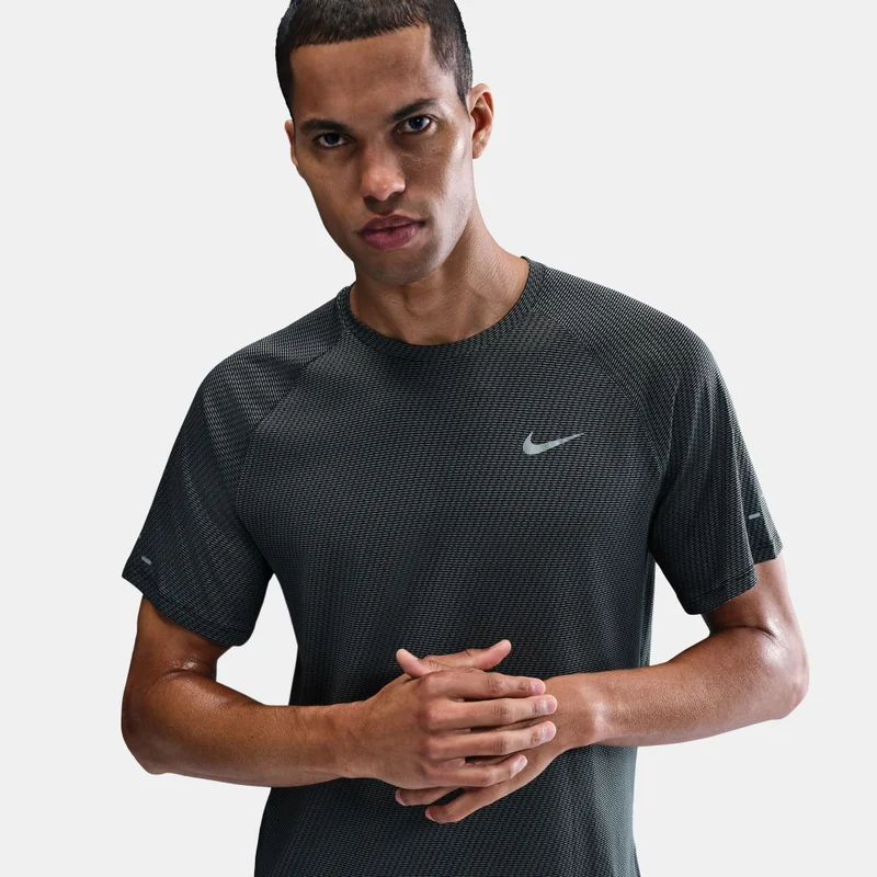 Nike Men's Stride Dri-FIT Jacquard Running T-Shirt