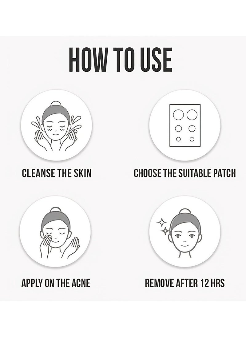 Acne patch - 200 Count Pimple Patch, Acne Covering Stickers For Face And Skin, For Men And Women Daily Skin Care - Image 1