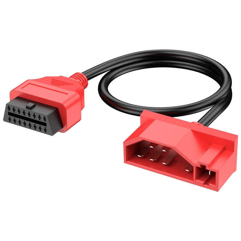 Autel 7 Pin OBD1 to OBD2 Adapter Cable for Ford 7Pin OBD1 to 16 Pin OBD2 Diagnostic Cable Fit for Ford Vehicles with 7Pin Port Work with Scan Tool and Code Reader