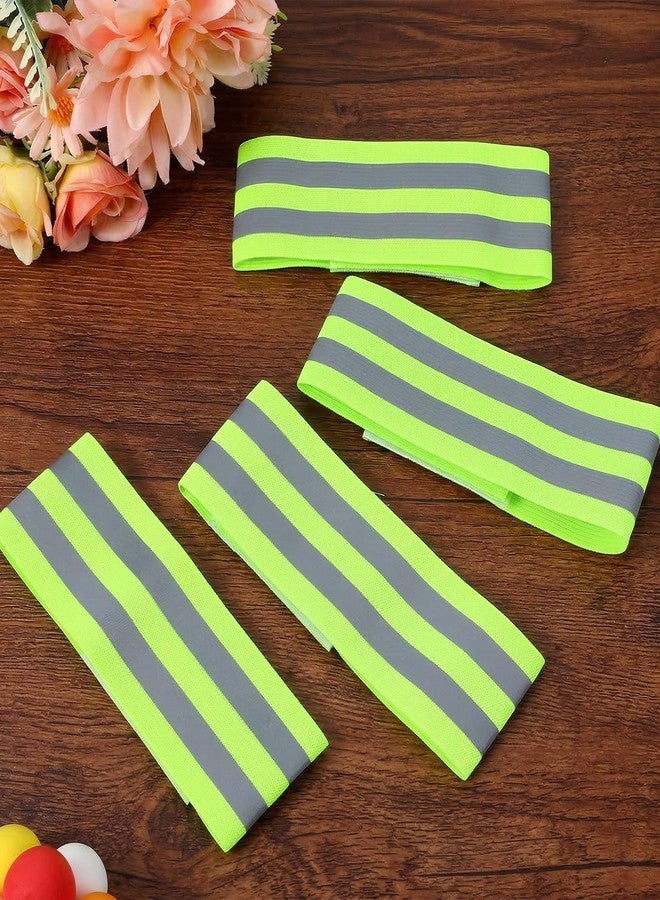 ValueBargain Reflective Bands, 6Pcs Reflective Arm Bands for Runners Adjustable Straps for Arm, Wrist, Ankle, and Leg, High-Visibility Safety Bracelets for Running, Walking, and Cycling - Image 4