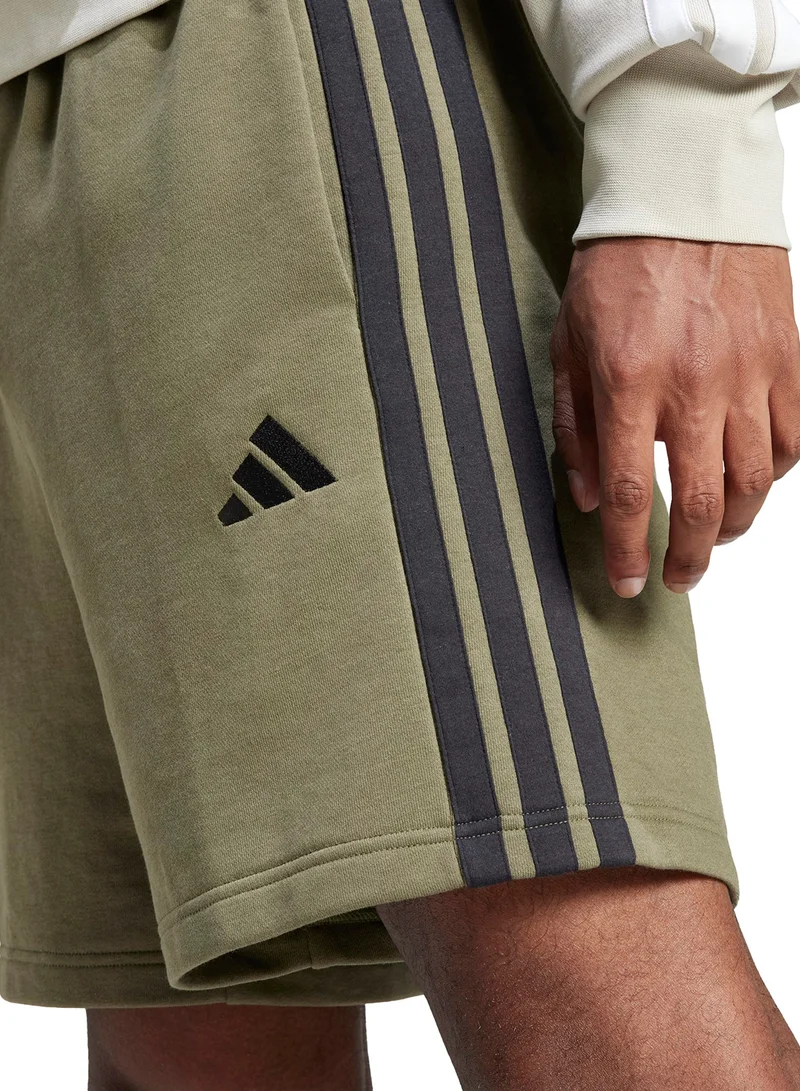 adidas شورت فرنش تيري بثلاث خطوط أساسي