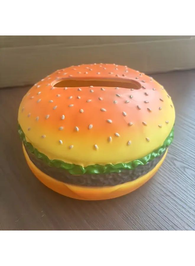 Style3 Funny Burger Shaped Tissue Box Holder Kitchen Desk Organizer Novelty Gift - Image 4