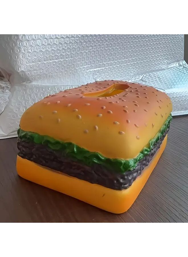 Style3 Funny Burger Shaped Tissue Box Holder Kitchen Desk Organizer Novelty Gift - Image 5