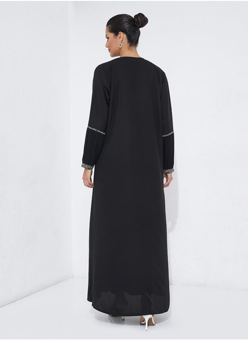 Rosette Abaya - Mix Beads - Image 1