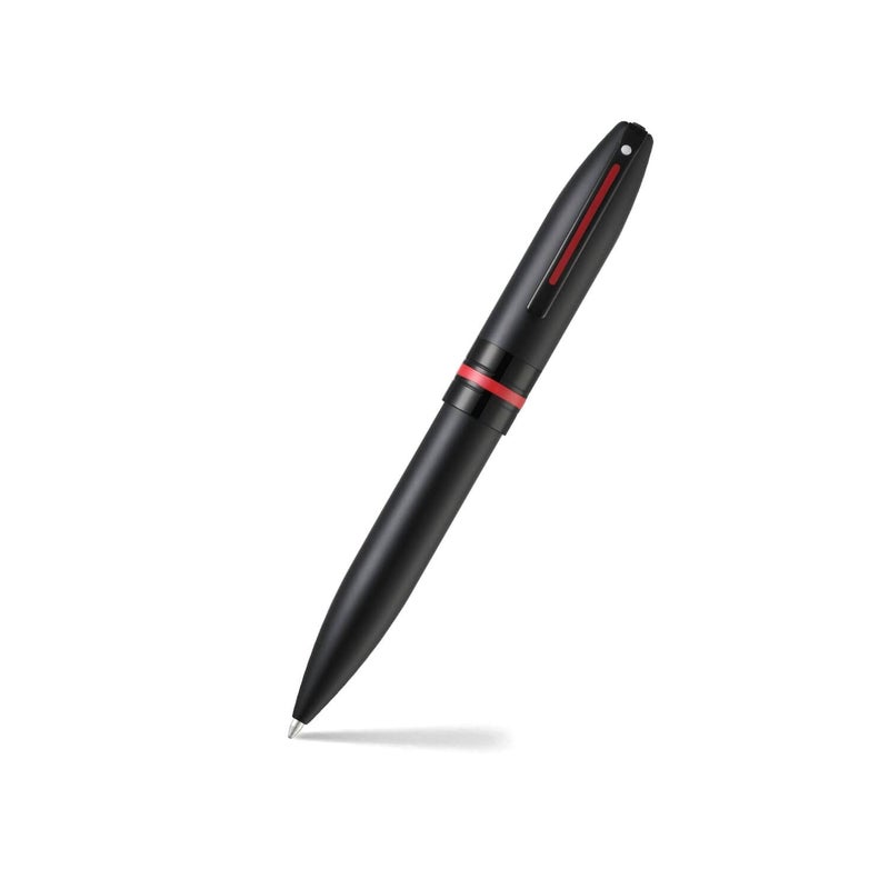 SHEAFFER Pen Sheaffer Icon E9108 Matte Black Lacquer With Red Pvd Trims Bp - Image 1
