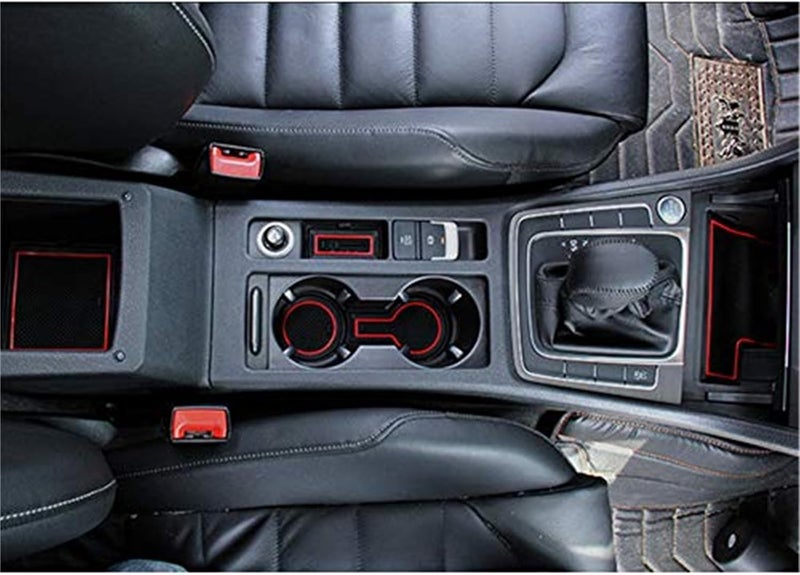 QASULER Non-Slip Rubber Mats for Golf 7 R GTD GTI GTE - Image 2