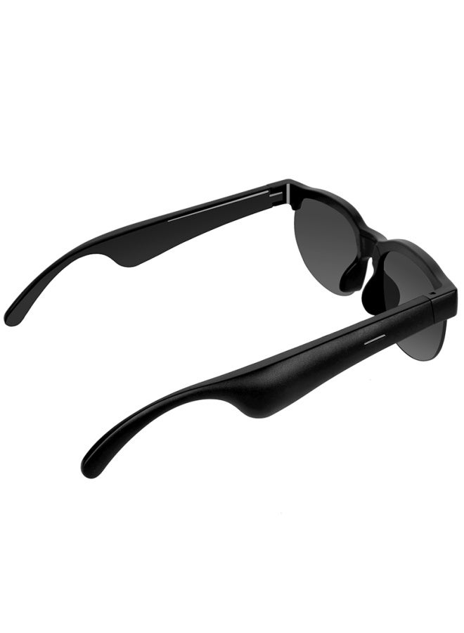  قورق الصحراء نظارات ذكية بتقنية البلوتوث مع مكبرات صوت ، ترجمة في الوقت الحقيقي 86 لغة ، موسيقى ومكالمات ، ميكروفون مدمج ، نظارات شمسية عالية الدقة من الأشعة فوق البنفسجية 400 ، تحكم باللمس ، شحن من النوع سي ، نظارات ذكية للمبتدئين للرجال والنساء - Image 2