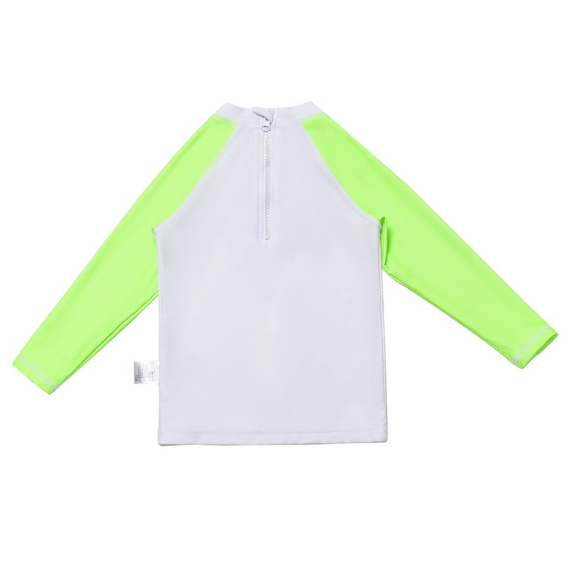 Children''s Swimwear Swimwear Quick-drying Boys'' Split Junior Middle-aged Children''s Long-sleeved Baby''s New Hot Spring Swimwear - Image 4