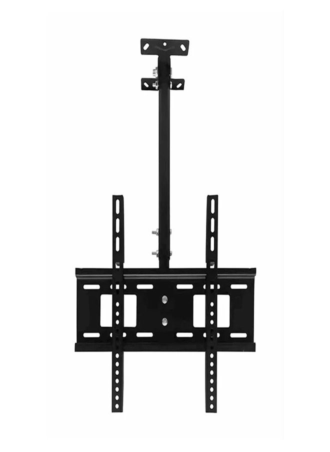 Skill Tech SH CB02 Ceiling Mount for 20"-65" LED LCD Screens, VESA 400x400, Adjustable Drop 600–1000mm, 30kg Load Capacity – Black (Economic Series)  - Image 1