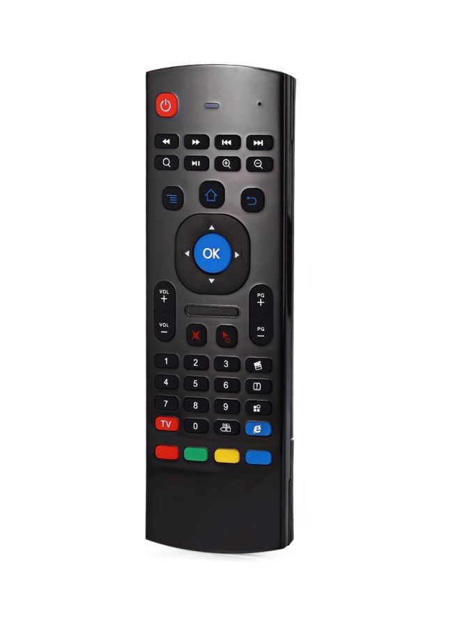 NIBEMINENT Wireless Full Keyboard/Air Mouse/Remote Control Black  - Image 2
