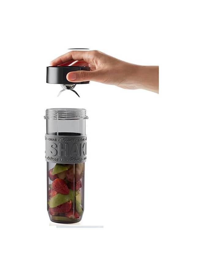 أرزوم خلاط أرزوم الشخصي شيك أند تيك نيو 570 ml 500 W AR1147-Black - Image 3