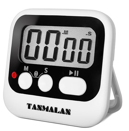 Tanmalan Easy to USE, Digital Kitchen Timer, Magnetic Timer,Tanmalan(Black,1 Pack) - Image 1