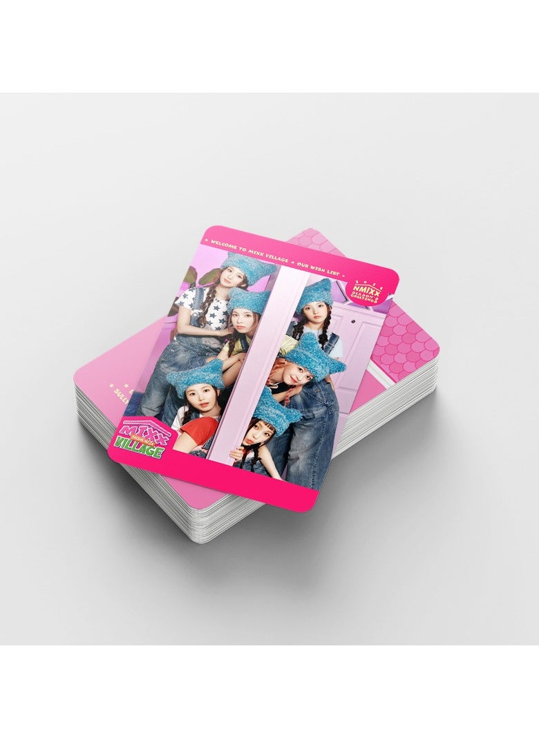 EHOME 92Pcs NMIXX Lomo Card And Sticker  - Image 5