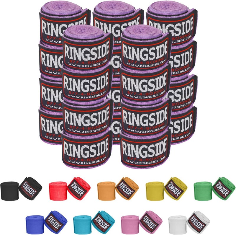 Ringside أربطة يد ملاكمة على الطراز المكسيكي (عبوة 10 أزواج) - Image 1