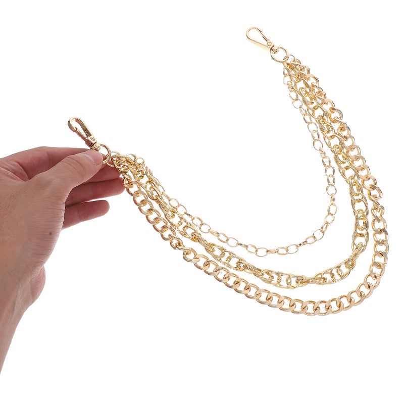 Layered Pants Chain: Unisex Punk Multi-Layered Metal Jeans Trousers Chain - Heavy Duty Jean Accessory - Trousers Decoration For Wallet - Image 2