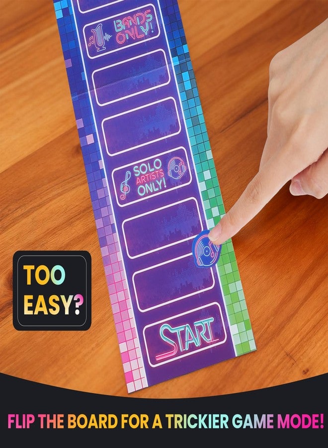 ATG Grab The Mic - Microphone Game，2-10 Person Karaoke Music Card Game, 8+ Ages，Suitable for Singers with Poor Singing Skills, Includes 250 Song Lyrics, IPerfect for Game Nights and Holidays - Image 4