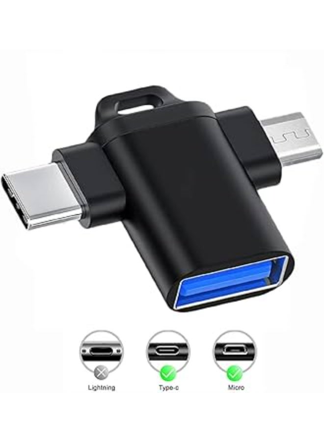 محول USB 3.0 اتوتوجي فائق السرعة 2 في 1 ميكرو يو اس بي و تايب سي