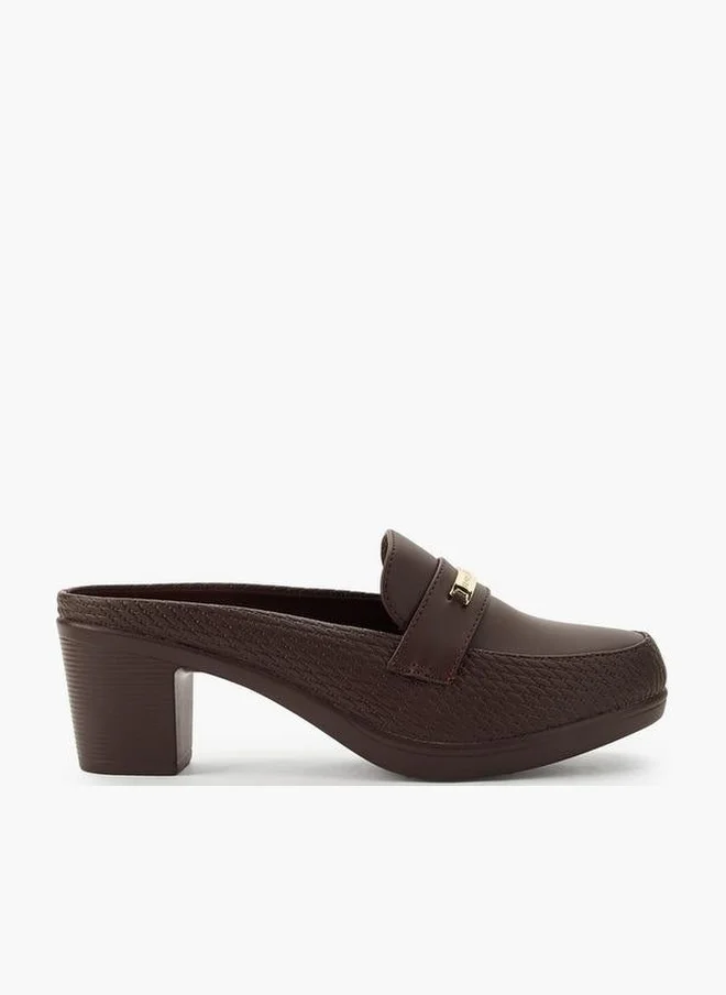 Flora Bella Women Block Heel Mules