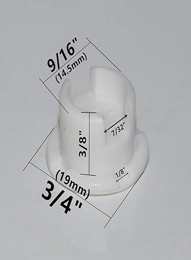 جي شلو مجموعة GSHLLO المكونة من 24 قطعة من أزرار قفل السكة السفلية، سدادات أزرار الستائر، سدادات أسلاك السلم، أغطية أسلاك النوافذ، ملحقات ستائر أفقية - Image 3