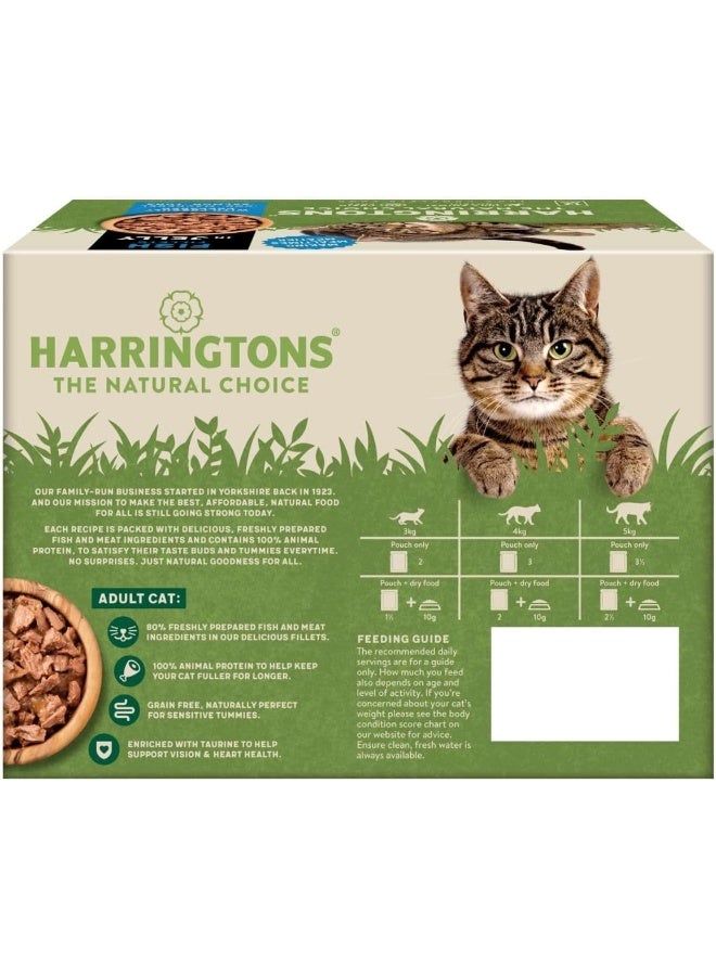 Harringtons Fish in Jelly Wet Cat Food 12x85g - Image 5