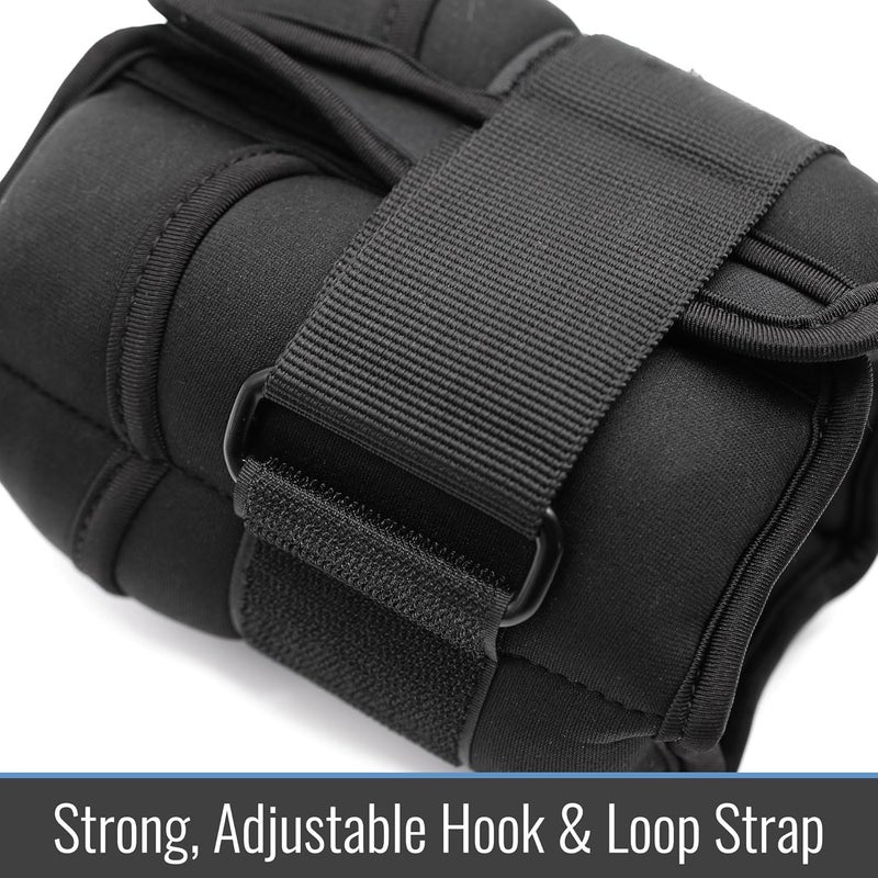 DMI Adjustable Wrist or Ankle Weights 5 Removable Sand Pockets for Weight Adjustment for Men  Women Walking Weights Adjustable Length Max Weight of 10lbs 2 X 5lbs - Image 3