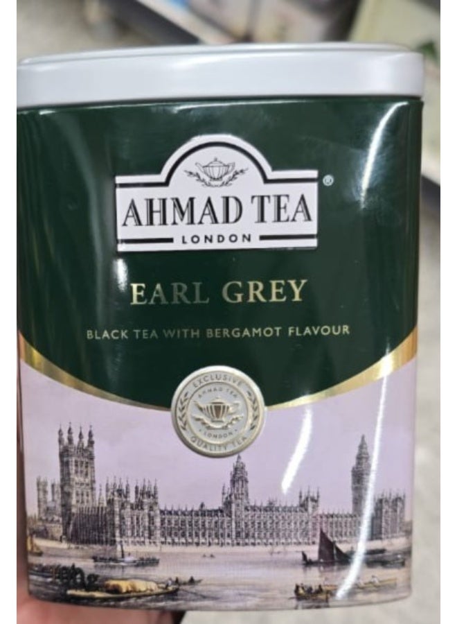 Ahmad Tea Earl Grey Scented Tin 100g - Image 1