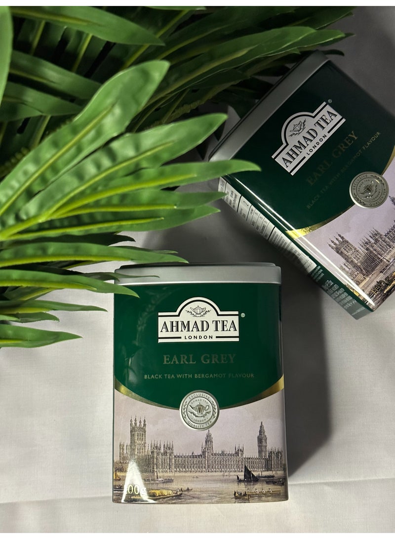 Ahmad Tea Earl Grey Scented Tin 100g - Image 2