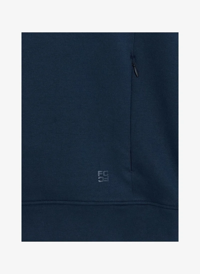 French Connection  Men's Navy Rayon Wren Cupro Hoodie for Men | Best Price UAE