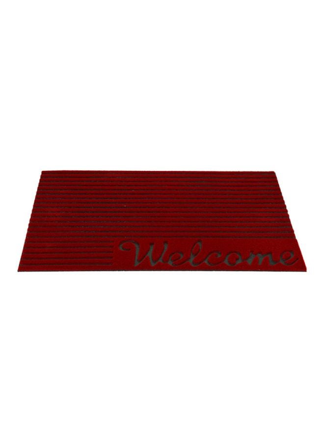 Royalford Welcome Themed Doormat Red 43.18x66cm - Image 3