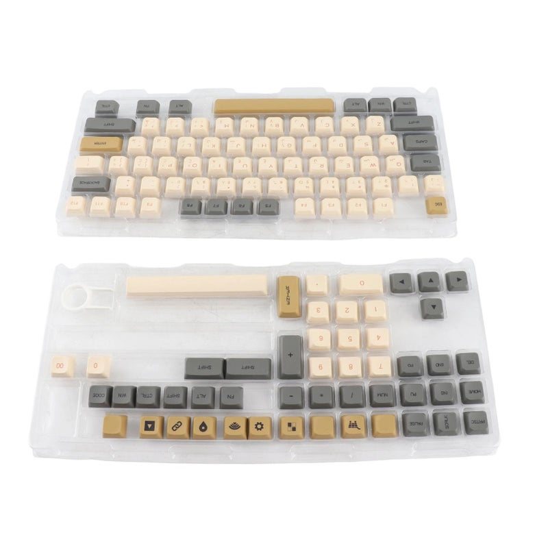 مجموعة مفتاح Retro XDA Profile PBT ذات التسامي الصبغي العالمية للوحة مفاتيح بنسبة 60٪ و65٪ و75٪ و100٪ - Image 2