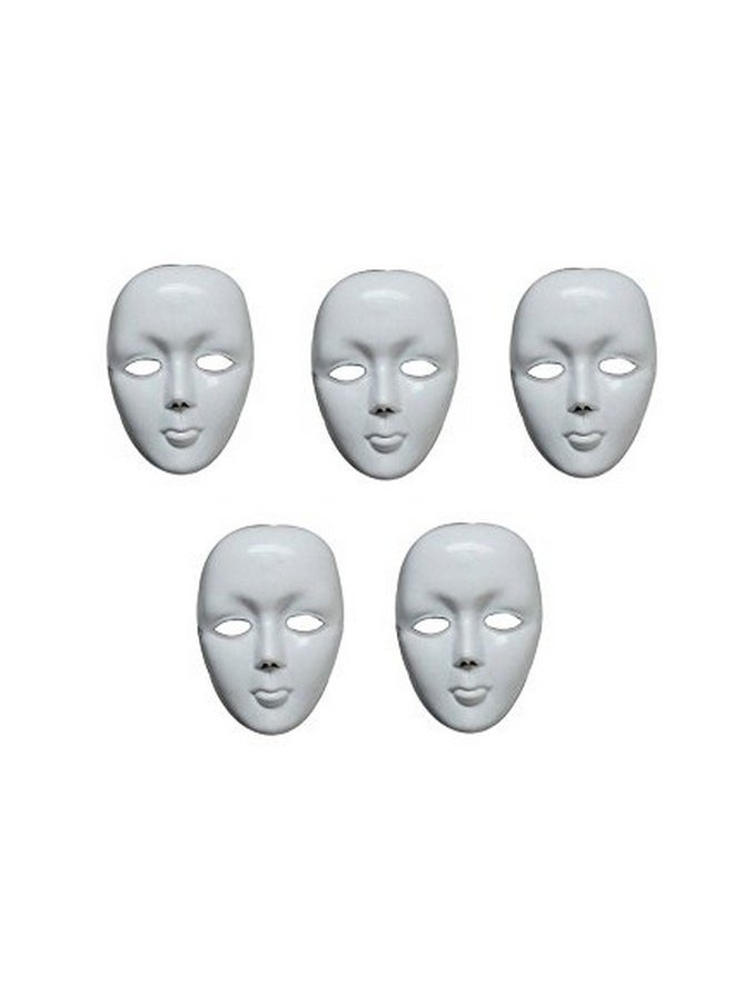 Balloonistics Plain White Mask Suitable for Party, Rama, Festivals, Competition, Dance Pack of 5 - pzsku/Z58E5F4BCE5DD74DB6346Z/45/_/1736426505/127e9a59-687f-4874-88c7-6b63836d9640