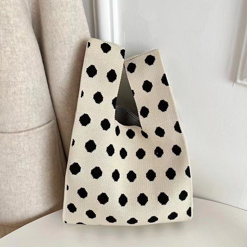 Thickened Knitted Bag Handbag Knitted Handbag Handbag Women'S Bag Accompanying Gift Bag Accompanying Gift Bag - Image 1
