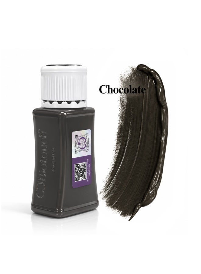 Biotouch Microblading Pigment No Mixing Eyebrow Pigment For Shading Hair Stroke  Chocolate Brown Micropigment - Image 2