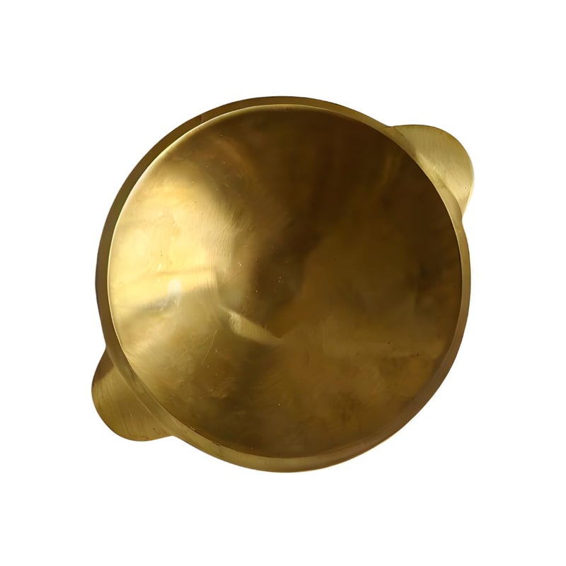 NUTRION Pure Bronze Appam Pan - 8 Inch Diameter Traditional Indian Cooking Pot with Health-Boosting Properties - Image 1
