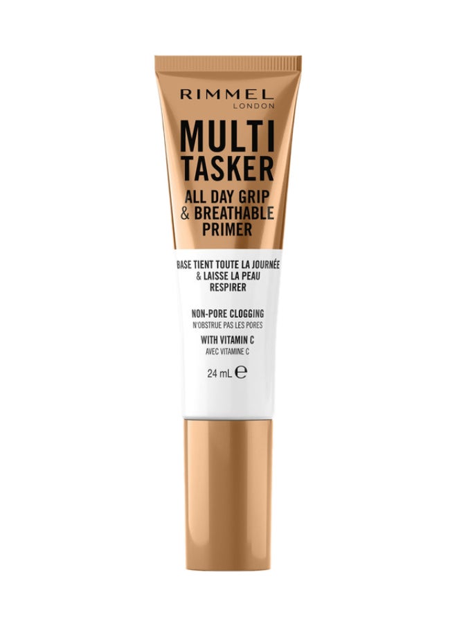 RIMMEL LONDON - برايمر قابل للتنفس مع قبضة متعددة الاستخدامات طوال اليوم - شفاف، 24مل - Image 1