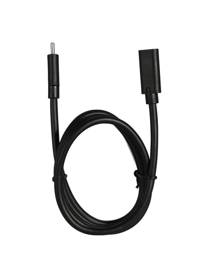 Full-featured TYPEC3.1 Data Line Audio And Video Transmission Screen Projection 4K60HZ Male And Female Extension Line 16 Core USB-C-Color:Black PVC Male And Female Extension Cable - Image 5