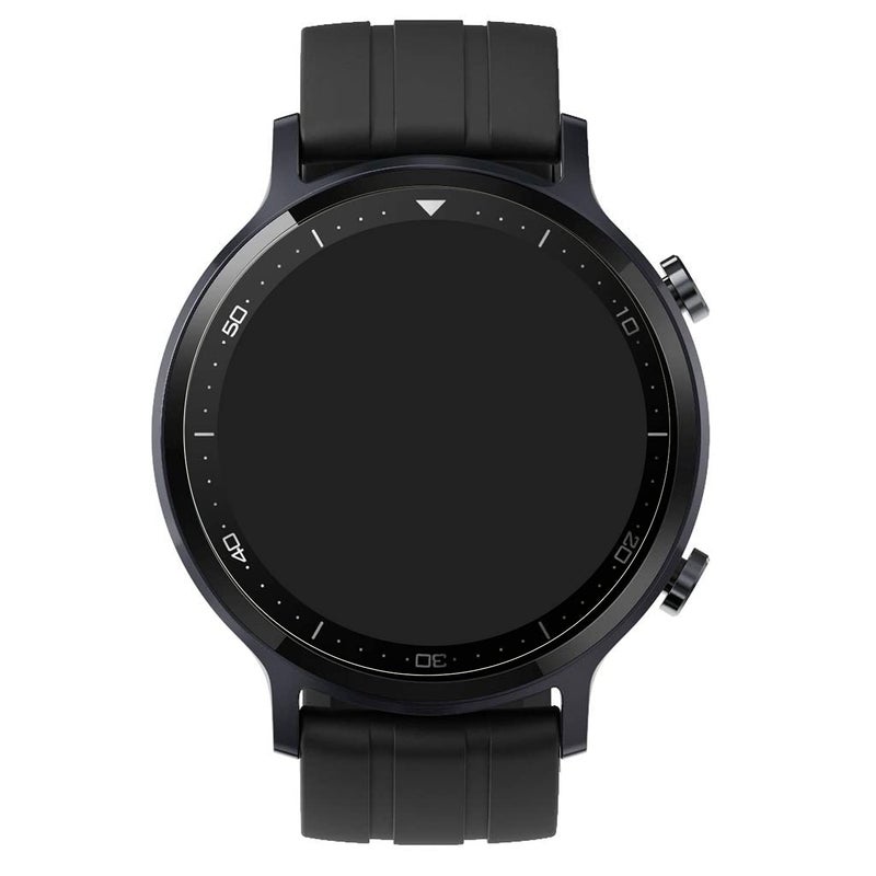 FCS حماية شاشة مرنة شفافة 0.3 مم بصلابة 9H مضادة للصدمات تغطي الشاشة بالكامل لحماية ساعة Realme Watch S (شفافة، 2) (9H REALME-WATCH-S) - Image 2