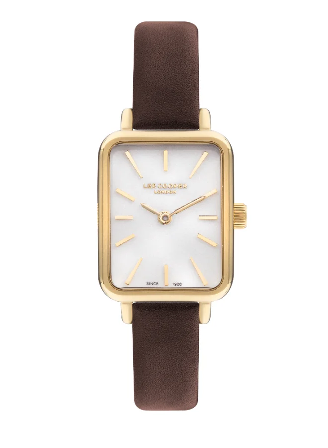 Lee Cooper Women's Leather Analog Watch LC07814.126 - 20.5*26 mm