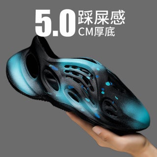 Plus Size Mens Sandals Soft Camouflage Sports Beach Shoes With Soft Bottom For Water Shoe Experience Summer Outerwear black blue - pzsku/Z58E6979BACA9C2F50753Z/45/1746216274/d4ede2b8-22ce-4413-abc6-d908e68cca3c