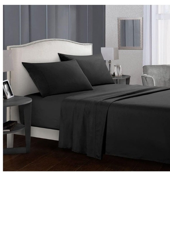 SMART HOME - Single sheet, a protective cover to protect the mattress, excellent waterproof, soft and well-ventilated with tight rubber edges up to a height of 30 cm, large queen size 200*100*30 cm - Image 1
