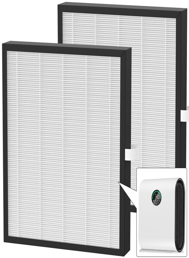 XBWW 2 Packs KJ217 Replacement Filters Compatible with Mooka KJ217 Air Purifi-er, 3-in-1 Filter with Activated Carbon Filter - Image 1