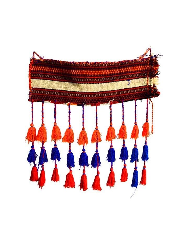 Egypt Antiques - Hanging curtain for Bedouin style decoration Handmade of 100% natural handmade wool and knitwear - Image 1