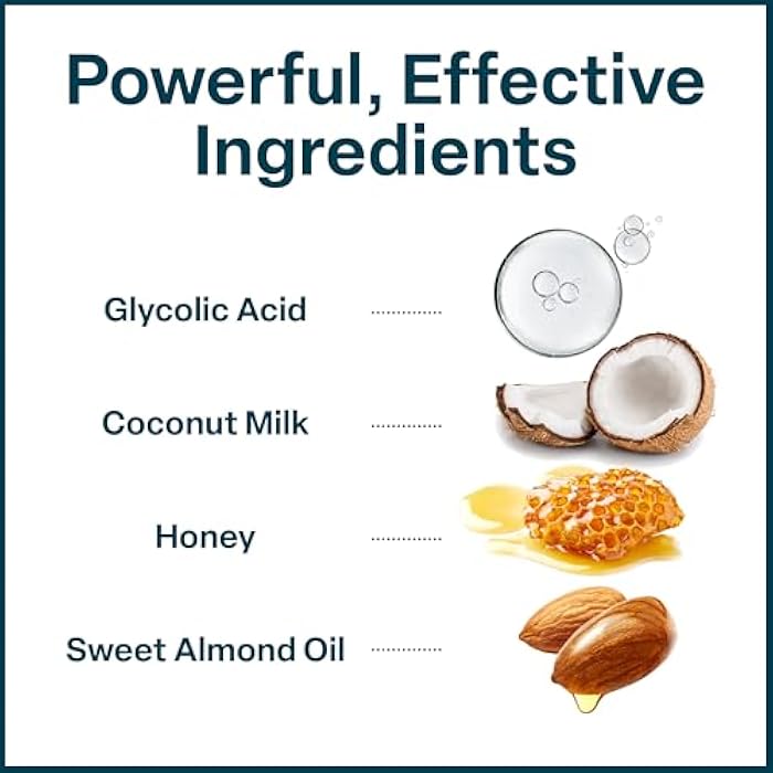 QRxLabs Glycolic Acid Face Wash Gel Cleanser - Ingrown Hair Relief & Dark Spot Correction Facial Exfoliator - Oil Control Cleanser - Unscented, 6 Fl Oz - Image 3