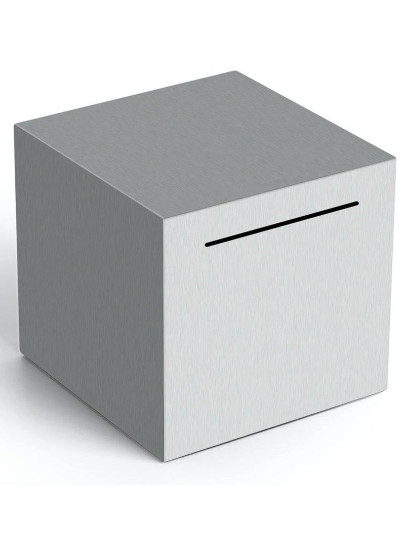 Oasisgalore Stainless Steel Piggy Bank for Adults Saving Money  - Image 1