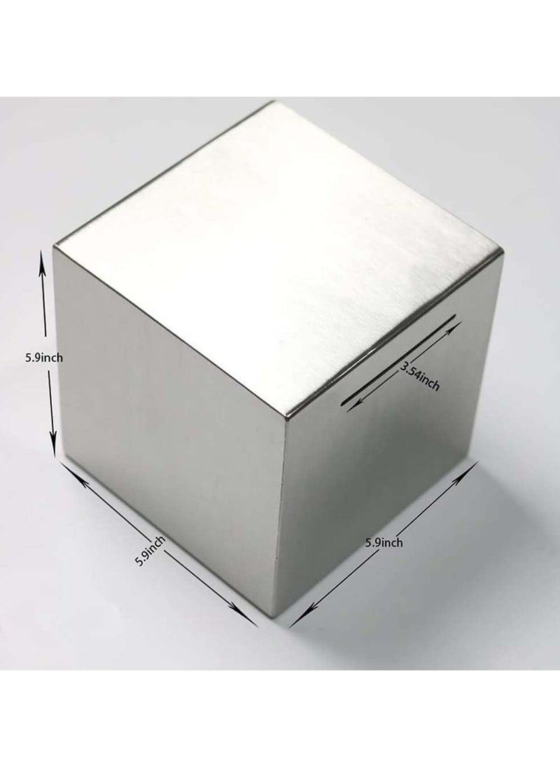 Oasisgalore Stainless Steel Piggy Bank for Adults Saving Money  - Image 2