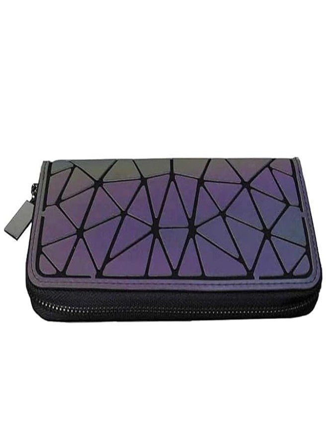 EAFTOS Reflective Purse Reflective Wallet Holographic Reflective Wallet Reflective Handbag Color Changing Bags - Image 5